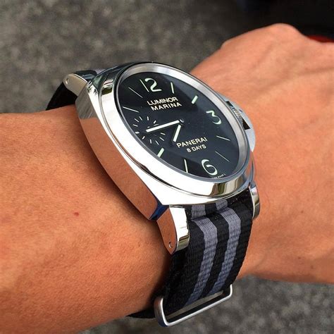 what is popular new panerai strap|Panerai nato straps.